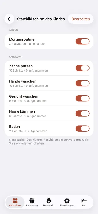 Auswählen, was dein Kind sieht